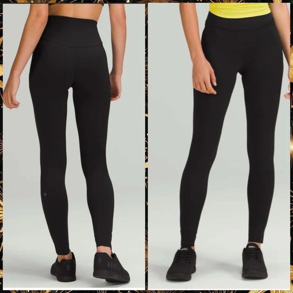 Lululemon Base Pace High-Rise Tight 28" Black size 10 NWT LEGGINGS - Picture 1 of 4